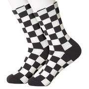 Emma Black & White Women's Socks