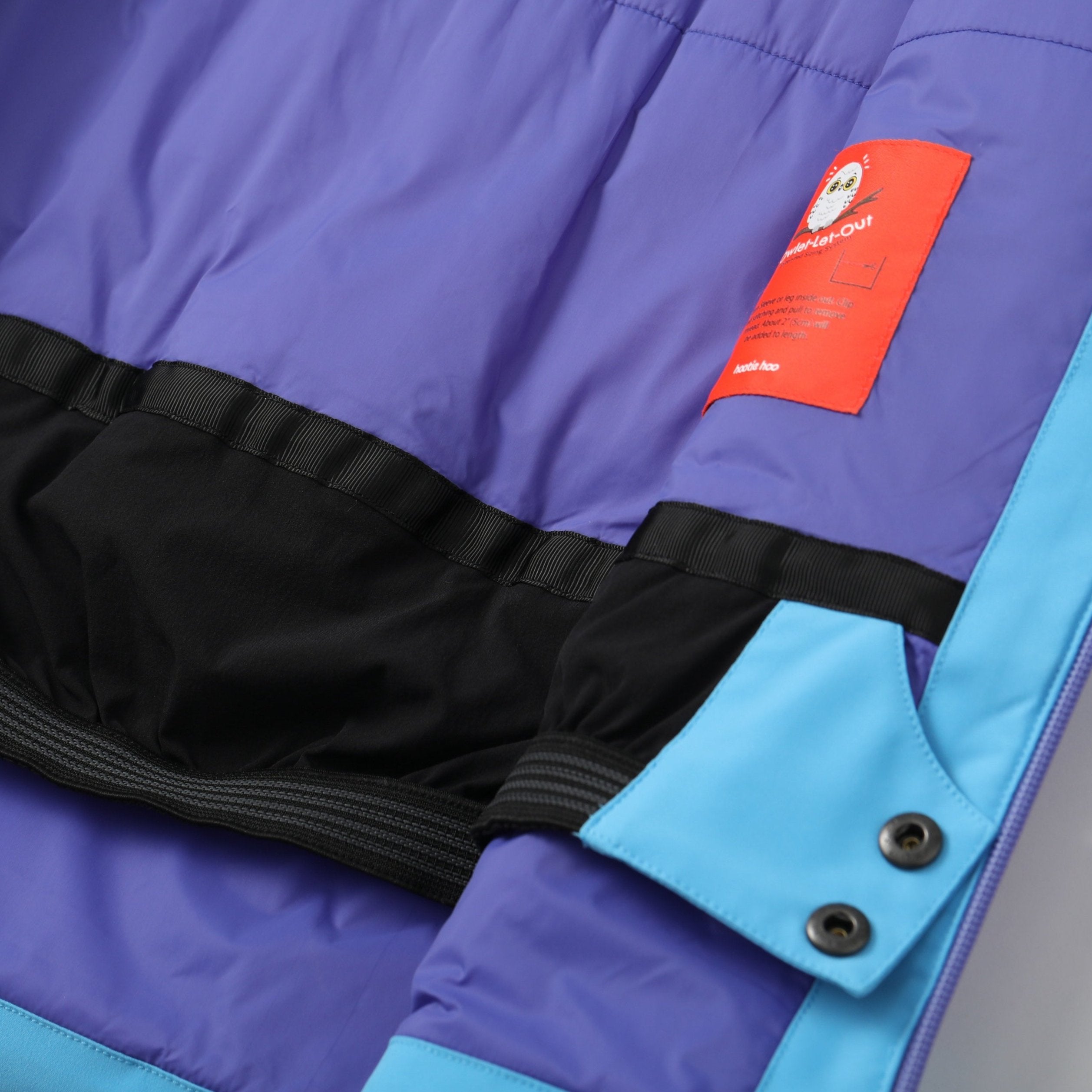 Kids Pinnakle Insulated Jacket - Lavender/Raven Black by Hootie Hoo