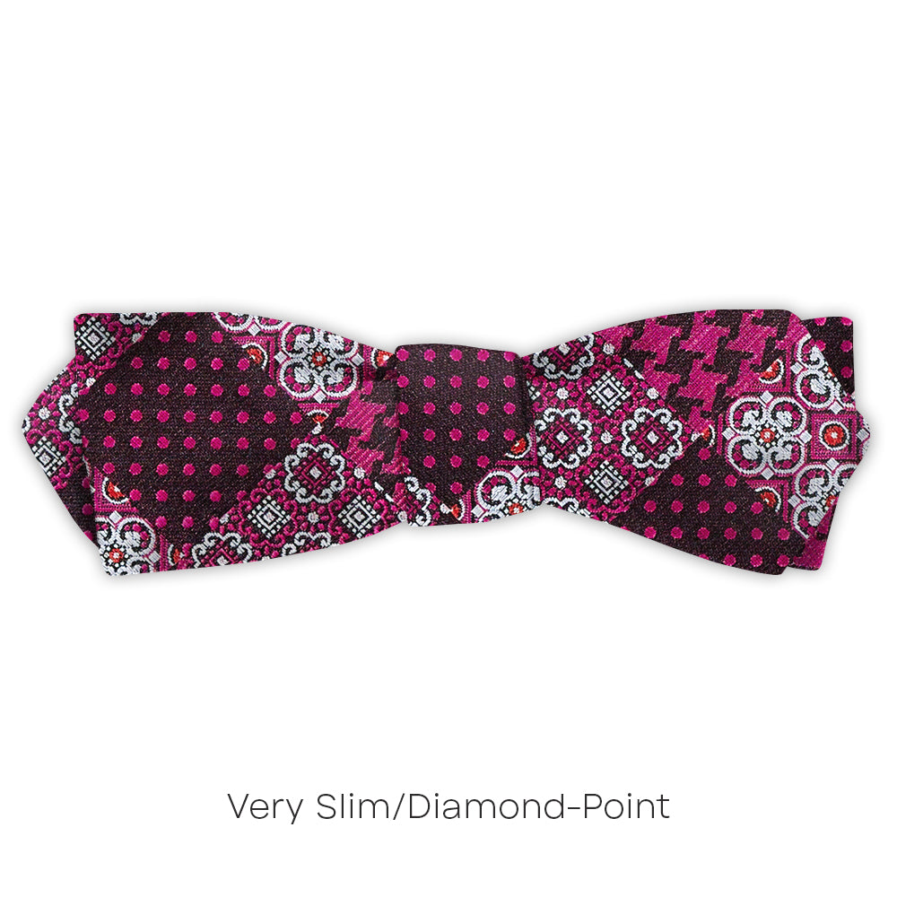 Ellis Square Pink - bow ties