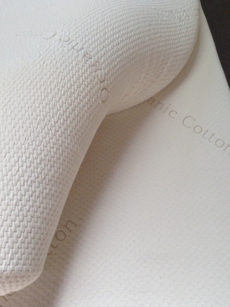Close up of Ergovea 2" Natural Rubber topper