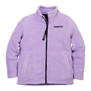 Kids Eyas Fleece Jacket - Lavender by Hootie Hoo