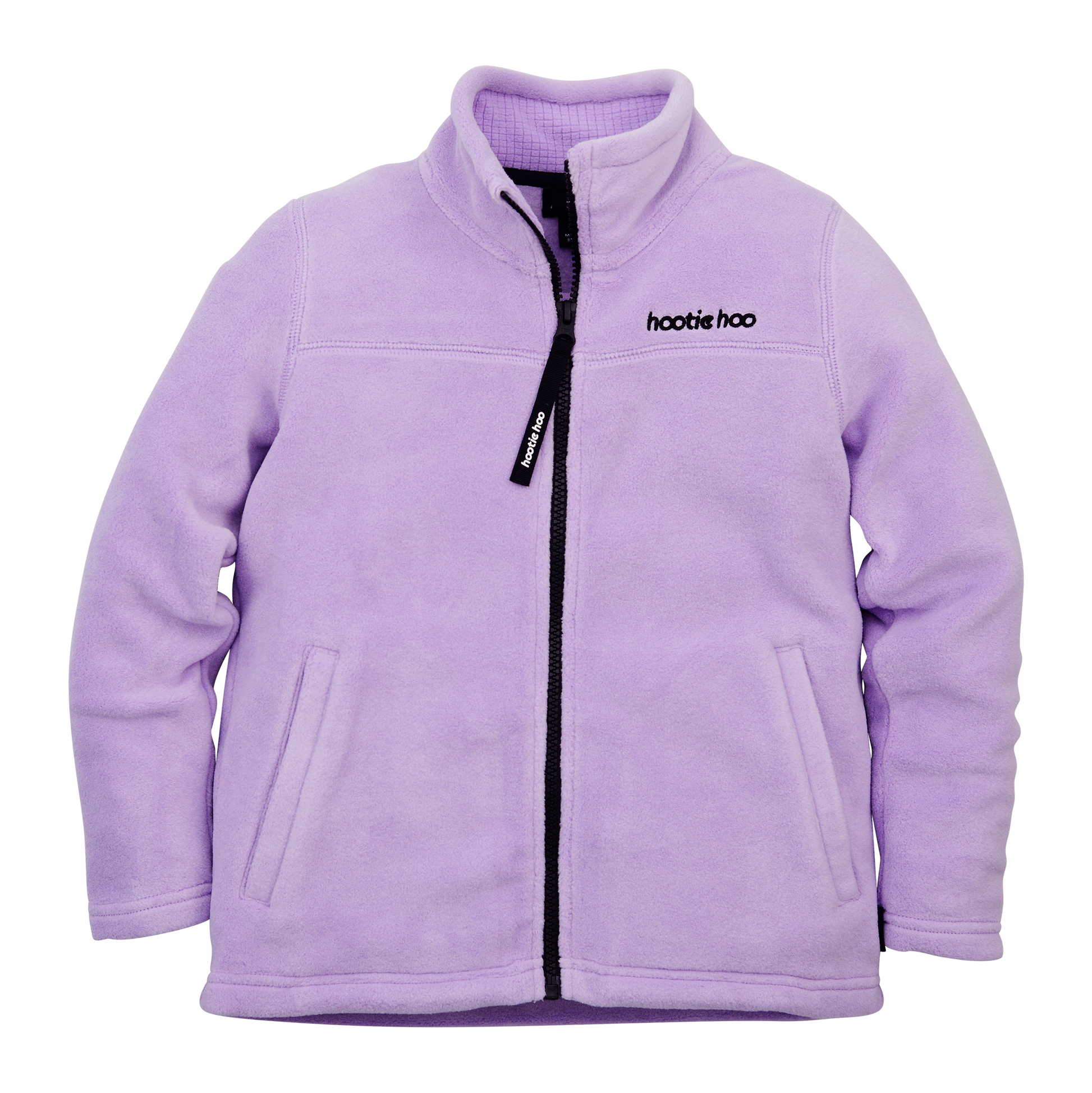 Kids Eyas Fleece Jacket - Lavender by Hootie Hoo