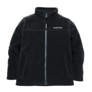 Kids Eyas Fleece Jacket - Raven Black by Hootie Hoo