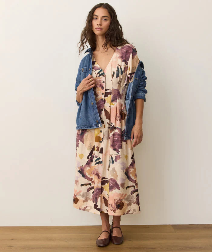 Marine Layer Naomi Midi Dress by Harbour Thread