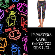 Imposters Capri l Length Leggings by SidePony Boutique