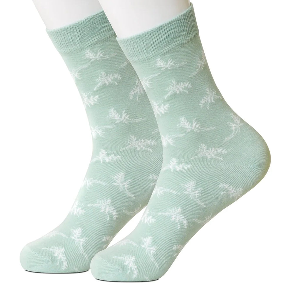 Flora Green Women's Socks