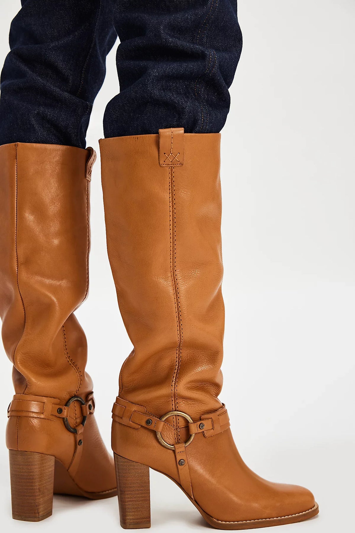 Free People Heidi Harness Tall Boot
