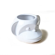 Planter - Funky Monkey White by Homeportonline