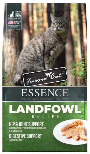 Fussie Cat Essence Landfowl Formula Dry Cat Food 3lb
