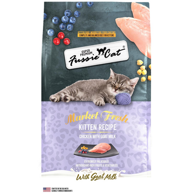 Fussie Cat Market Fresh Kitten Formula Dry Cat Food 3.5lb