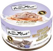 Fussie Kitten Fine Dining Mousse Chicken with Goats Milk & Pumpkin Entrée 2.47oz