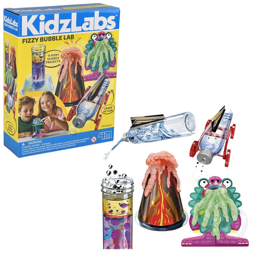 4M KidzLabs Kit Fizzy Bubble Lab by Homeportonline