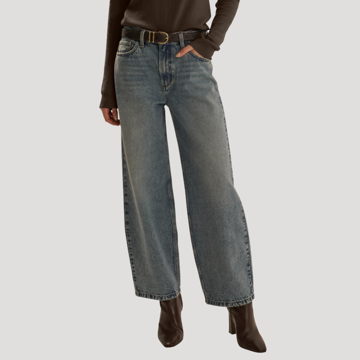 Favorite Daughter The Mercer Mid-Rise Easy Barely Barrel