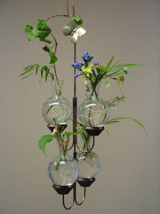 Four Vase Hanging Display