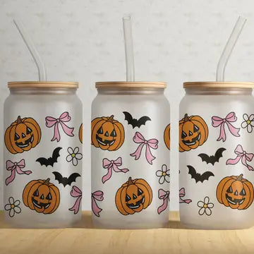 Sale! Frosted Can Glass