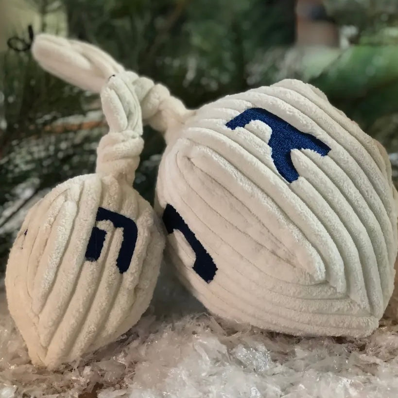 HuggleHounds Plush Dreidel