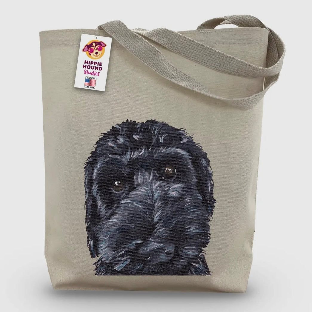 Hippie Hound Tote Bag