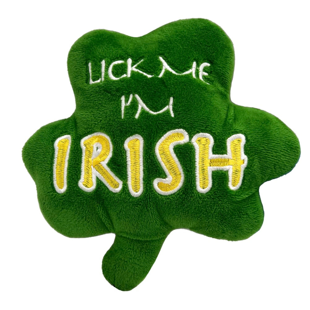 Huxley & Kent Lick Me I'm Irish Dog Toy by Houndstooth