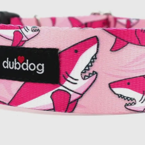 DubDog Sublimated Webbing Dog Collar