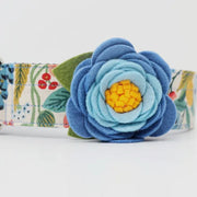 Mimi Green Blue Wildflower Collar Flower