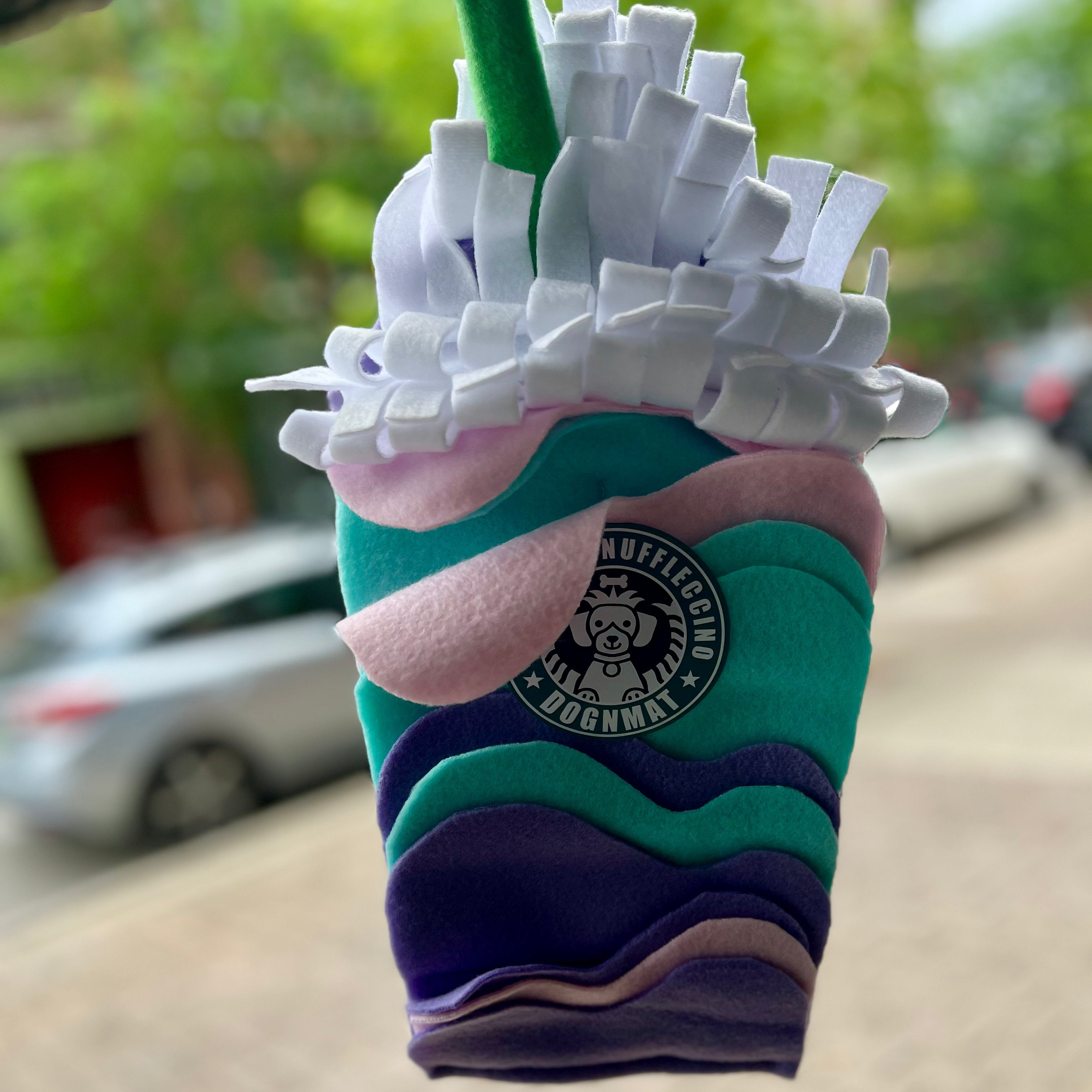 DogNmat Unicorn Snuffleccino Snuffle Mat