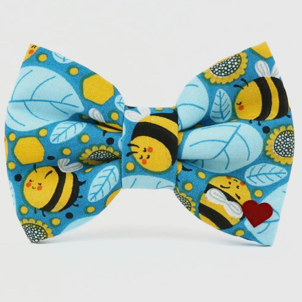 Dubdog Bow Tie - Bee Happy