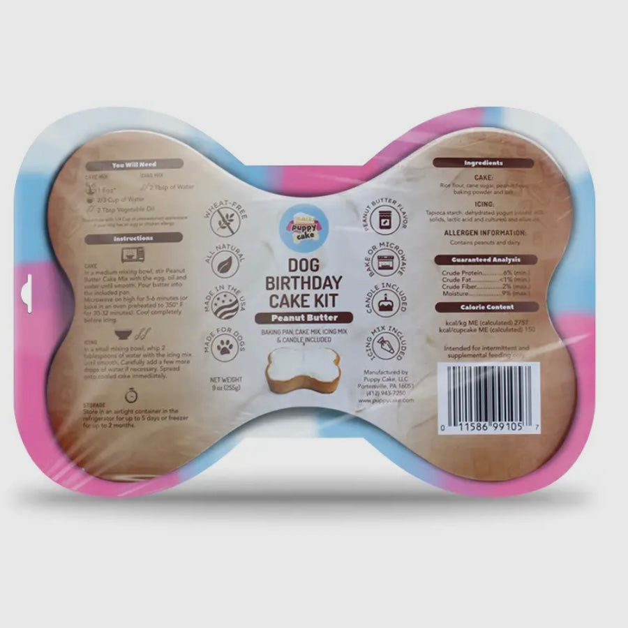 Puppy Cake Birthday Cake Kit