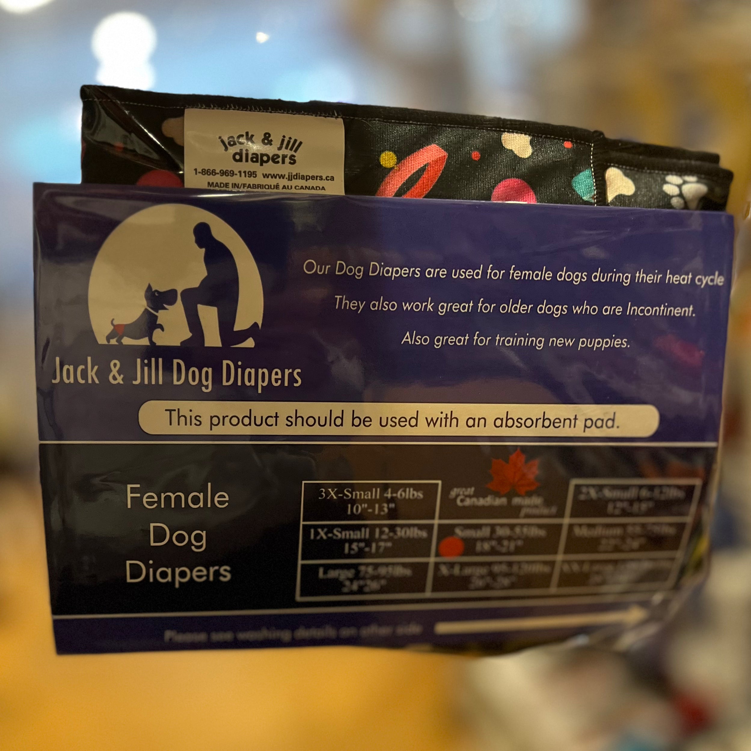 Jack & Jill Dog Diaper