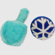 Karma Cat 2-piece Hanukkah Set by Houndstooth