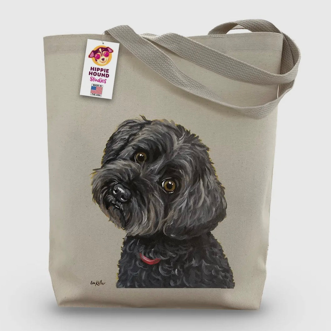 Hippie Hound Tote Bag