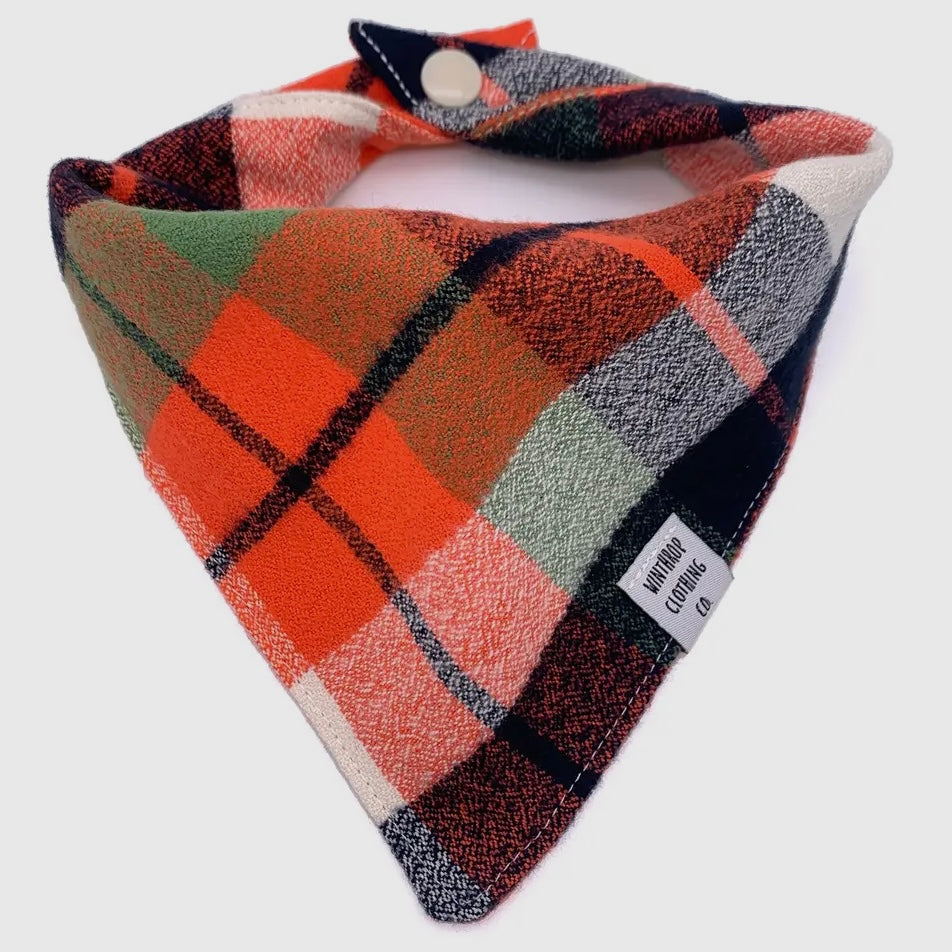 Winthrop Clothing Co. Willow Plaid Dog Bandana