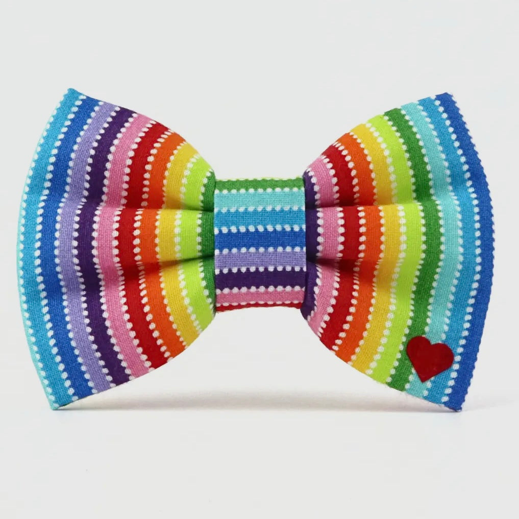 Dubdog Bow Tie - Pride Stripes