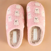 Sale!Fuzzy Slippers- Ghosts