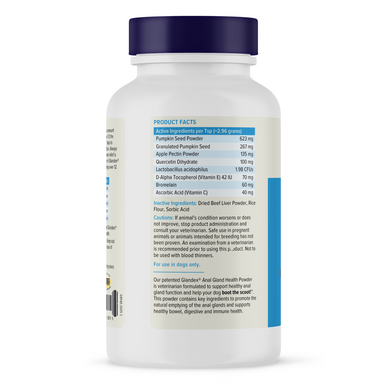  4oz Glandex Dog Liver Powder
