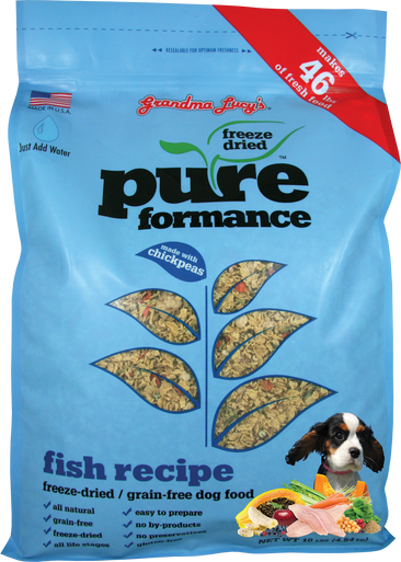 Grandma Lucy's Pureformance Grain Free Fish & Chickpea 10lb