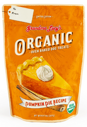 Grandma Lucy's Organic Pumpkin Pie Dog Treat 8oz