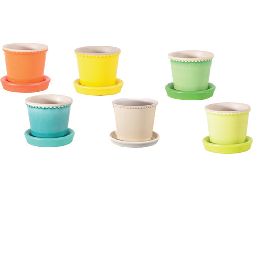 3" Astoria Miniature Planter Assorted Colors (Sold Individually) by Homeportonline