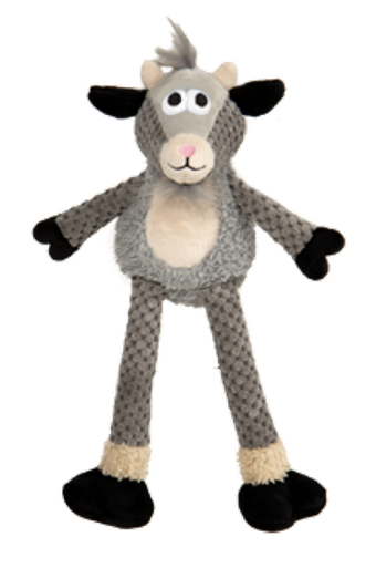 GoDog Checkers Skinny Peanut Goat Small