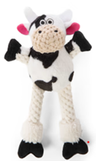 GoDog Checkers Skinny Cow Chew Guard Mini