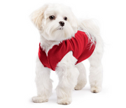 Gold Paw Fleece Red Size 08
