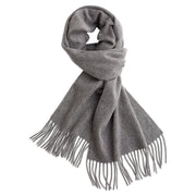 Grey Cashmere Scarf