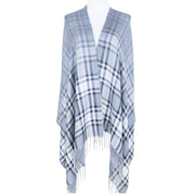 Grey Tartan Pashmina