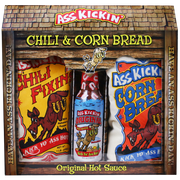 Gift Set Ass Kickin Chilli & Corn Bread by Homeportonline