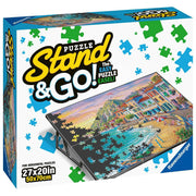 Ravensburger Puzzle Stand and Go! Puzzle Board Easel: Puzzle Holder, Accessories, Plastic Frame, 8 Pieces