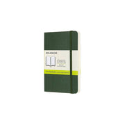 Moleskine Notebook, Pocket, Plain, Myrtle Green, Soft Cover (3.5 X 5.5) - (Hardcover)