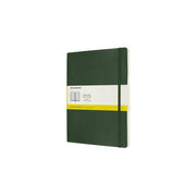 Moleskine Notebook, Extra Large, Squared, Myrtle Green, Soft Cover (7.5 X 9.75) - (Hardcover)