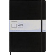 Moleskine A3 Art Water Colour Notebook Black: XXL Sketchbook, Hard Cover, Acid-Free, Undated, 11.5x16.5", 60 Pages