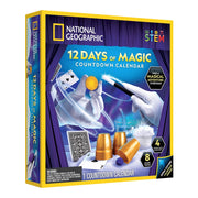 National Geographic 12 Days of Magic: Science Kits with Activity Guide for Creative Thinking