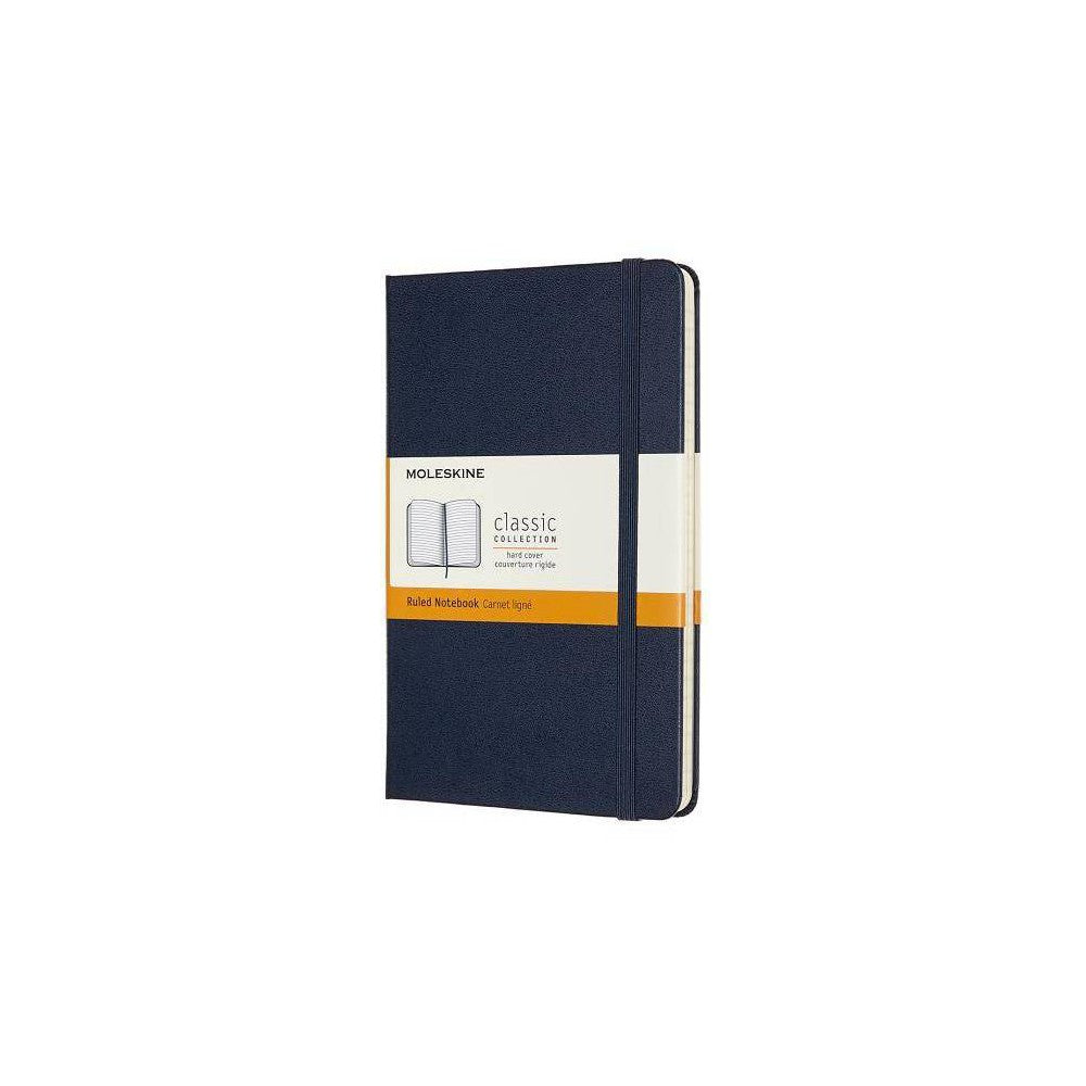 Moleskine Notebook, Medium, Ruled, Sapphire Blue, Hard Cover (4.5 X 7) - (Hardcover)