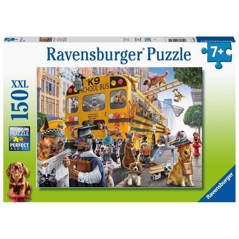 Ravensburger Pet School Pals XXL Kids Jigsaw Puzzle - 150pc: Fine Motor Skills, Cardstock Paper, Animal Theme